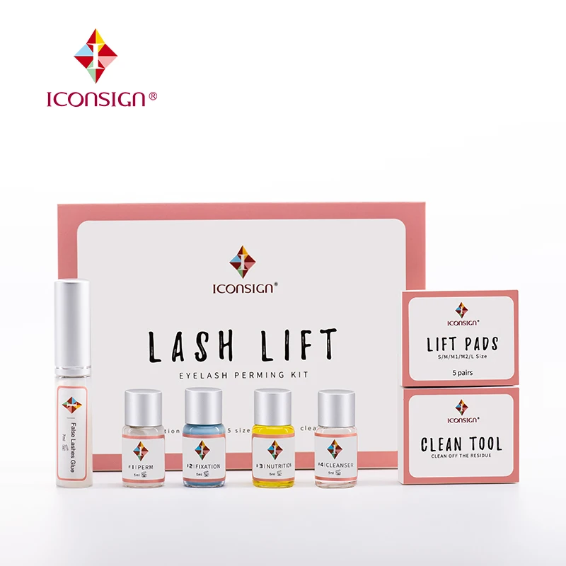 ICONSIGN Lashes Lifting Lash Lift Kit Eyelash Lamination Kit Eyelash Enhancer Perm Lash Eye Makeup Eyelash Beauty Tools