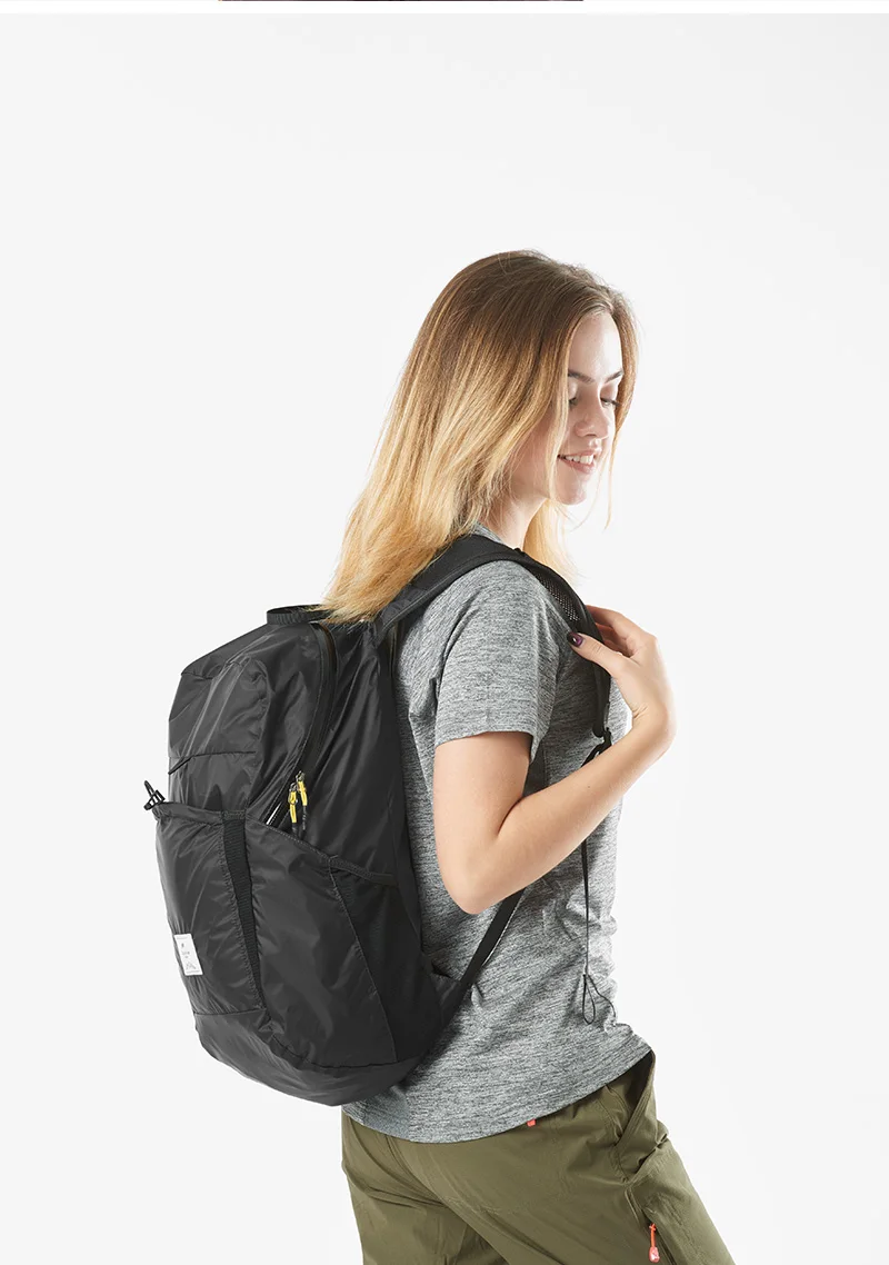 Naturehike Backpack Ultralight 22L Capacity Waterproof Woman Bag Outdoor Climbing Hiking Man Bags Fold Travel Camping Backpacks