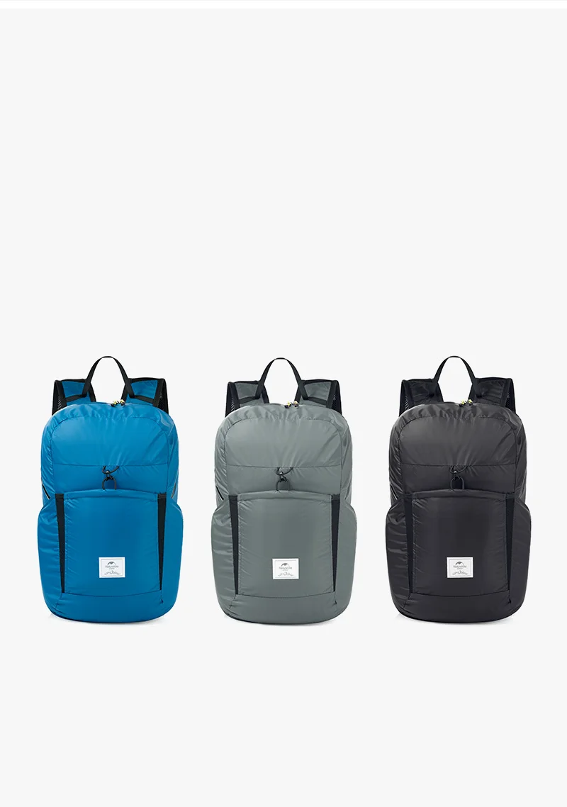 Naturehike Backpack Ultralight 22L Capacity Waterproof Woman Bag Outdoor Climbing Hiking Man Bags Fold Travel Camping Backpacks