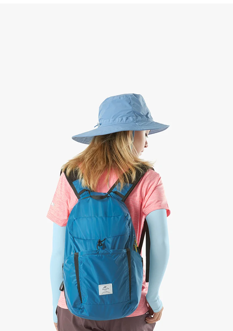 Naturehike Backpack Ultralight 22L Capacity Waterproof Woman Bag Outdoor Climbing Hiking Man Bags Fold Travel Camping Backpacks
