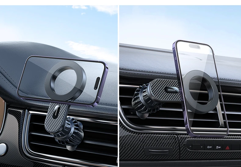 Joyroom Magnetic Car Phone Holder Universal Strong Car Air Vent Phone Mount Compatible with iPhone Samsung LG Google Pixel, etc