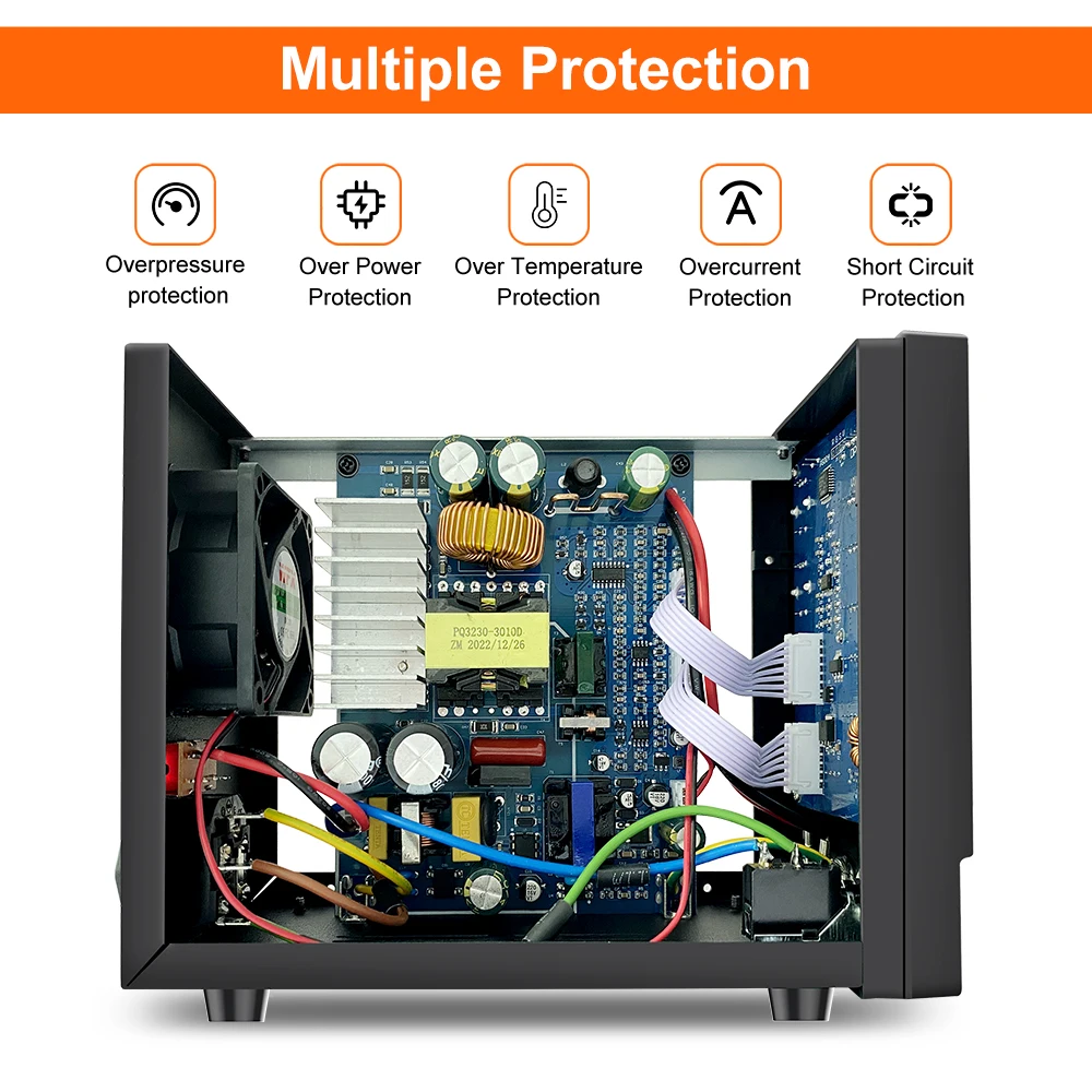 Wanptek 30V 5A 10A DC Power Supply Adjustable Digit Display Laboratory Power Supplies Voltage Regulator 60V 5A 120V 3A Repair