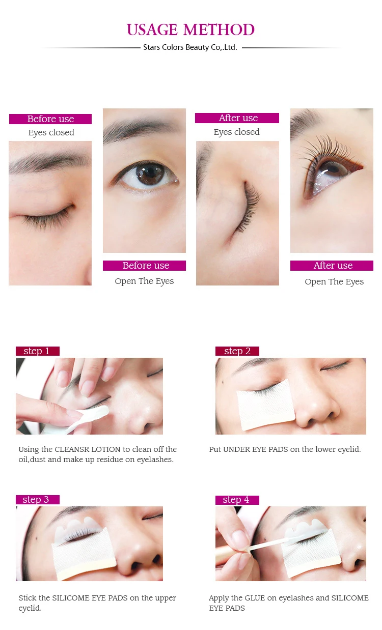 ICONSIGN 10 Pairs/Lot Sachet Lift Two Lotion 0.8g/Per Piece Lashes Lifting Quick Fixing 5 Minutes Setting Convenience Use