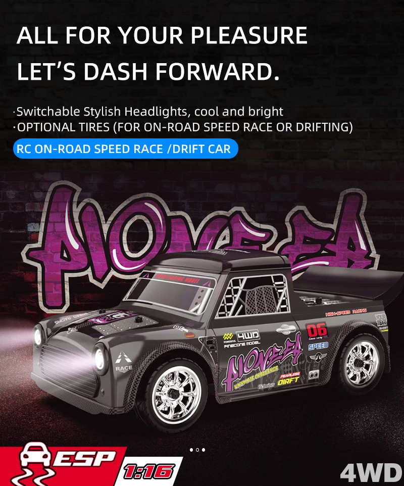 SG1607 SG1605 SG1606 UD1607 UD1608 Pro 1/16 RC Car High Speed 2.4G Brushless 4WD Drift Remote Control Racing Car toys For Boys