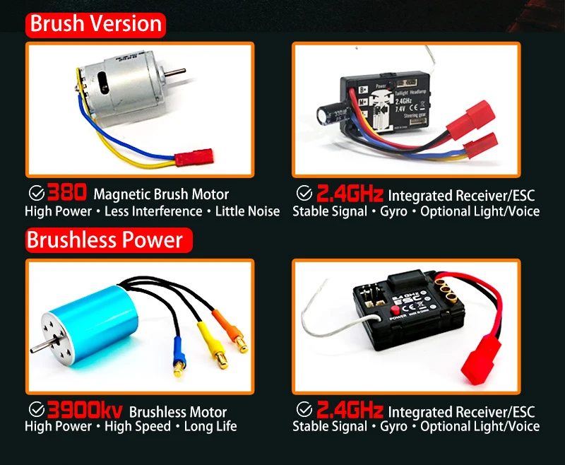 SG1607 SG1605 SG1606 UD1607 UD1608 Pro 1/16 RC Car High Speed 2.4G Brushless 4WD Drift Remote Control Racing Car toys For Boys