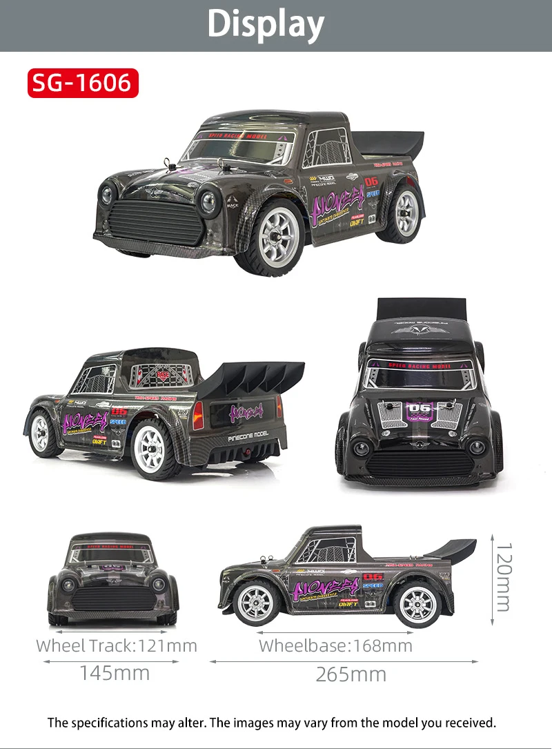 SG1607 SG1605 SG1606 UD1607 UD1608 Pro 1/16 RC Car High Speed 2.4G Brushless 4WD Drift Remote Control Racing Car toys For Boys
