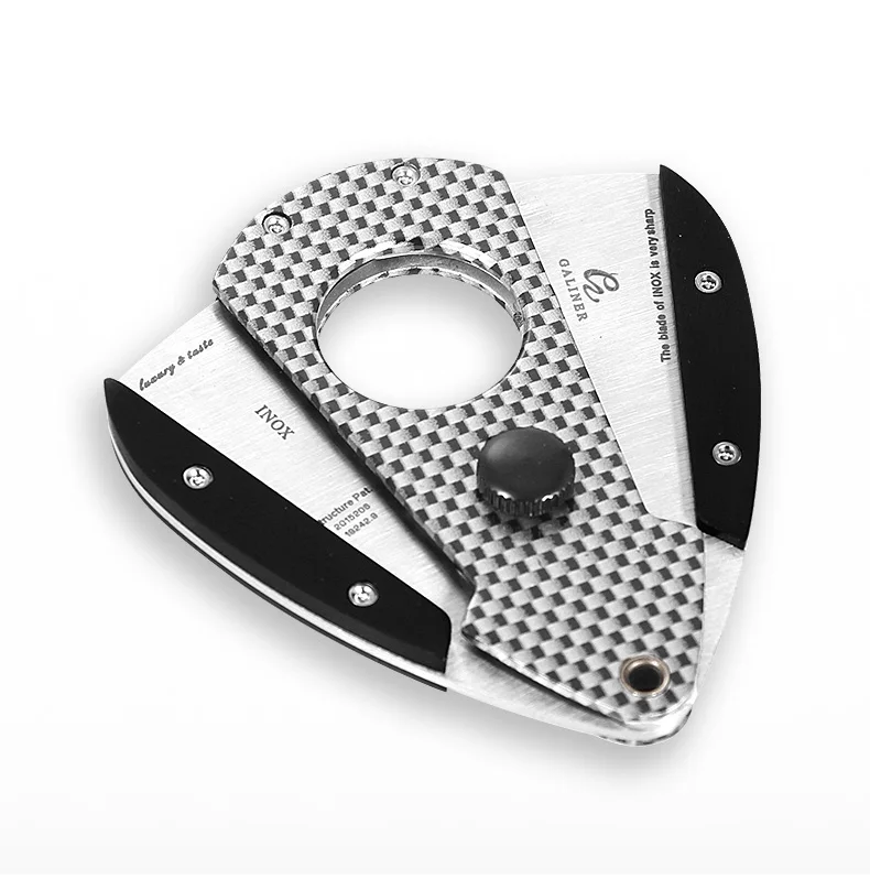 GALINER Cigar Cutter Stainless Steel Metal Classic Guillotine Cigar Accessories Tobacco Scissors Puro Cutter Charuto
