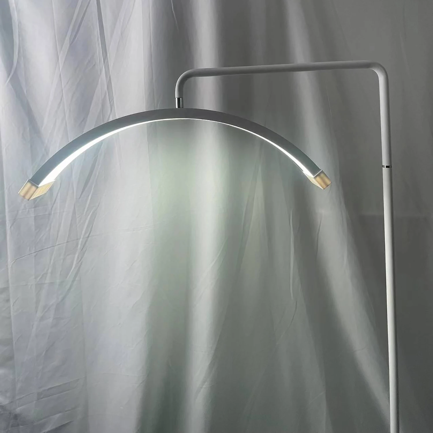 FOSOTO FT-Y9II 25inch Led Lash Light Half-Moon Light Led Video Light With Floor Tripod For Tattoo Beauty Salon Eyelash