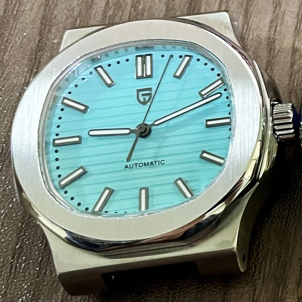 PAGANI DESIGN 40MM Sapphire Seagull ST6 Mechanical Stainless Steel Men's Watch Automatic Winding Waterproof Relogio Masculino