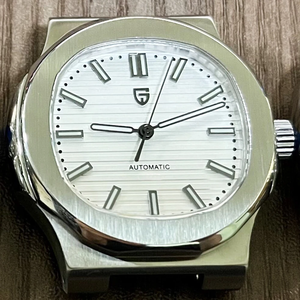 PAGANI DESIGN 40MM Sapphire Seagull ST6 Mechanical Stainless Steel Men's Watch Automatic Winding Waterproof Relogio Masculino