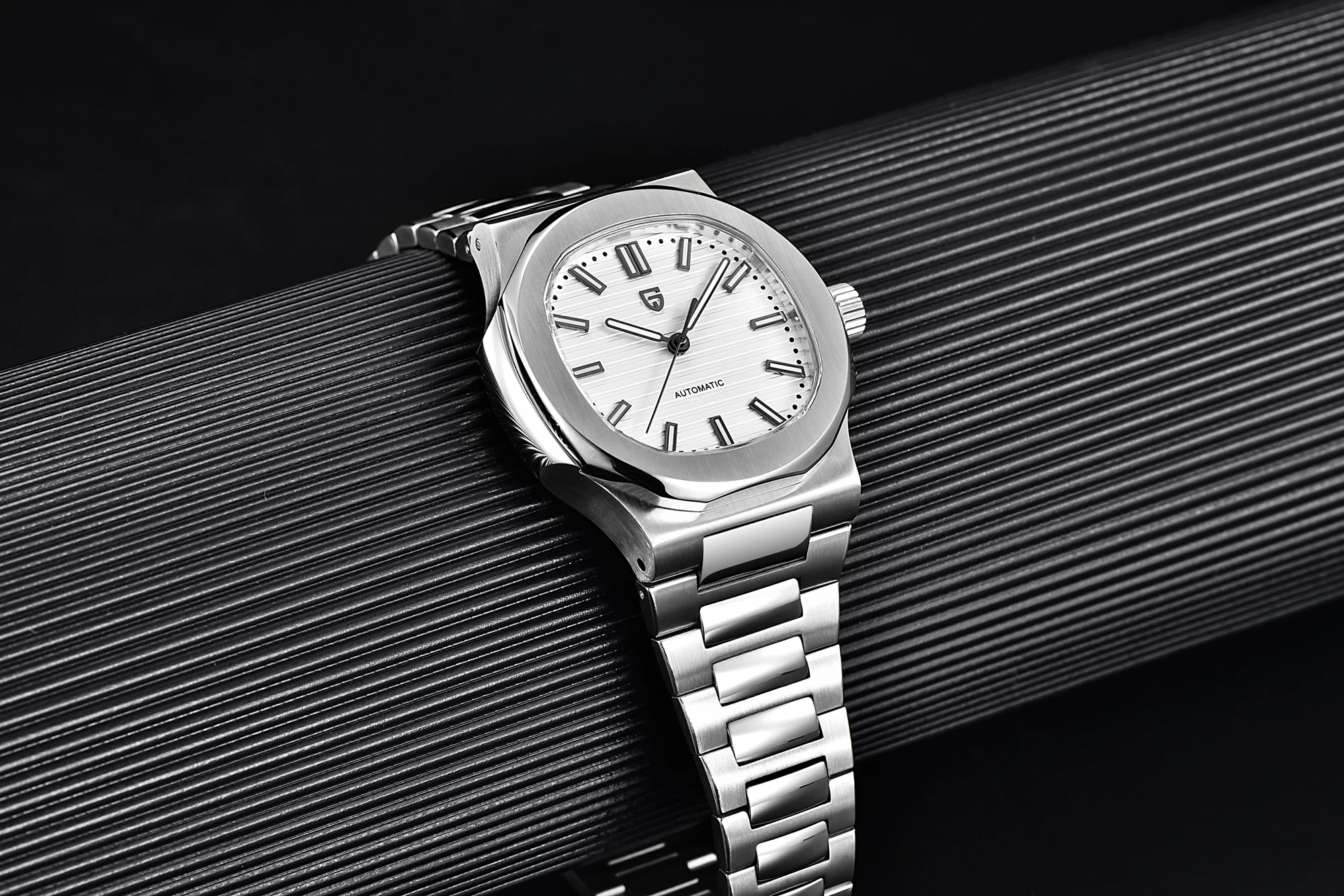 PAGANI DESIGN 40MM Sapphire Seagull ST6 Mechanical Stainless Steel Men's Watch Automatic Winding Waterproof Relogio Masculino
