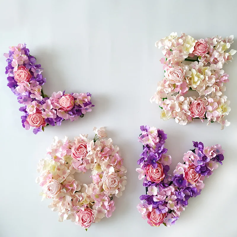 40x60cm Silk Rose Flower Champagne Artificial Flower for Wedding Decoration Flower Wall Panels Romantic Wedding Backdrop Decor
