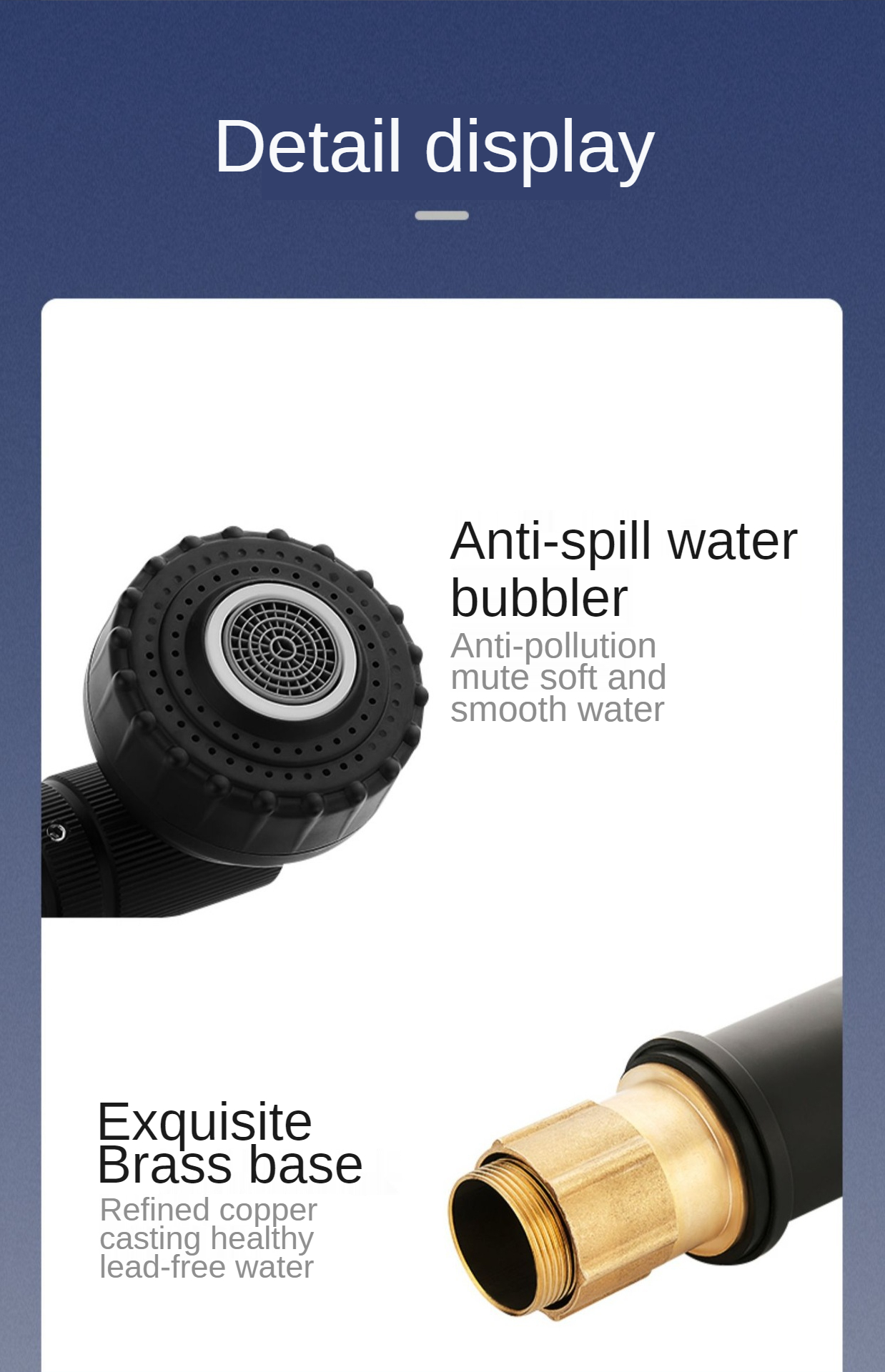1080 Degree Basin Faucet Kitchen Sink Faucet Bathroom Faucet Mixer Aerator 2 In 1 Black Tap Heated Faucet Gourmet Mixer Tapware