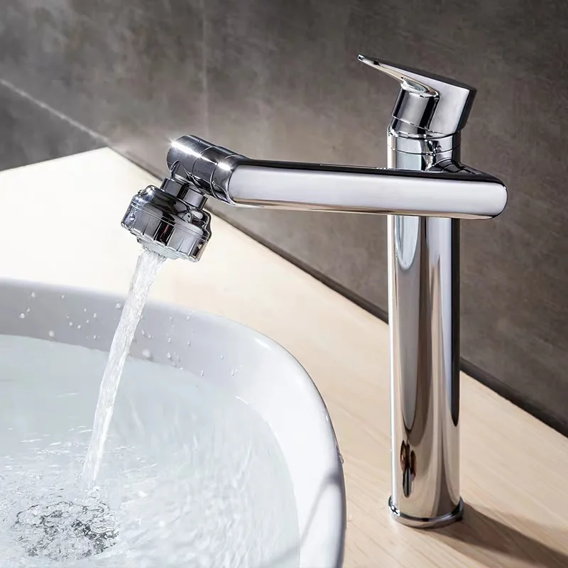 1080 Degree Basin Faucet Kitchen Sink Faucet Bathroom Faucet Mixer Aerator 2 In 1 Black Tap Heated Faucet Gourmet Mixer Tapware