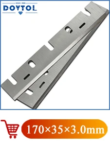306x8x2.0mm Planer Blades Knives HSS Replacement for Makita 2012 and 2012NB Thickness Planer Heat Treated Double edge