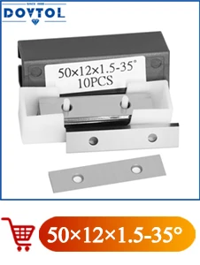 306x8x2.0mm Planer Blades Knives HSS Replacement for Makita 2012 and 2012NB Thickness Planer Heat Treated Double edge