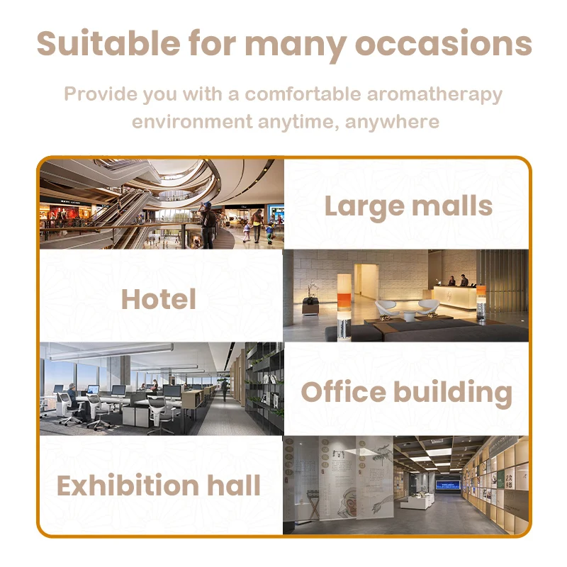 Museum360 Scents up to 3000 Square Feet Metal Aroma Diffuser Perfume Flavoring Commercial Fragrance Electric Smell for Home WIFI