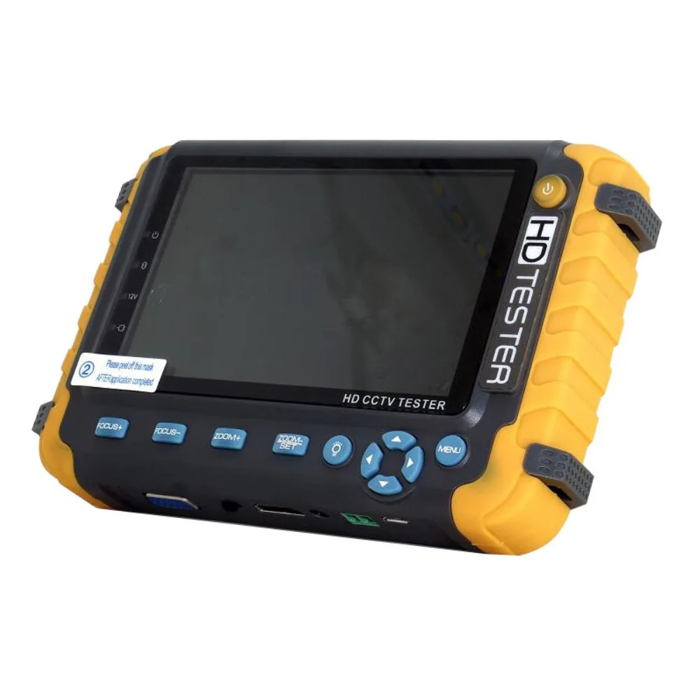 Upgraded IV8W IV8C 5 Inch CCTV Tester Monitor 8MP TVI AHD CVI CVBS Security Camera Tester Support PTZ Audio VGA HDMI Input