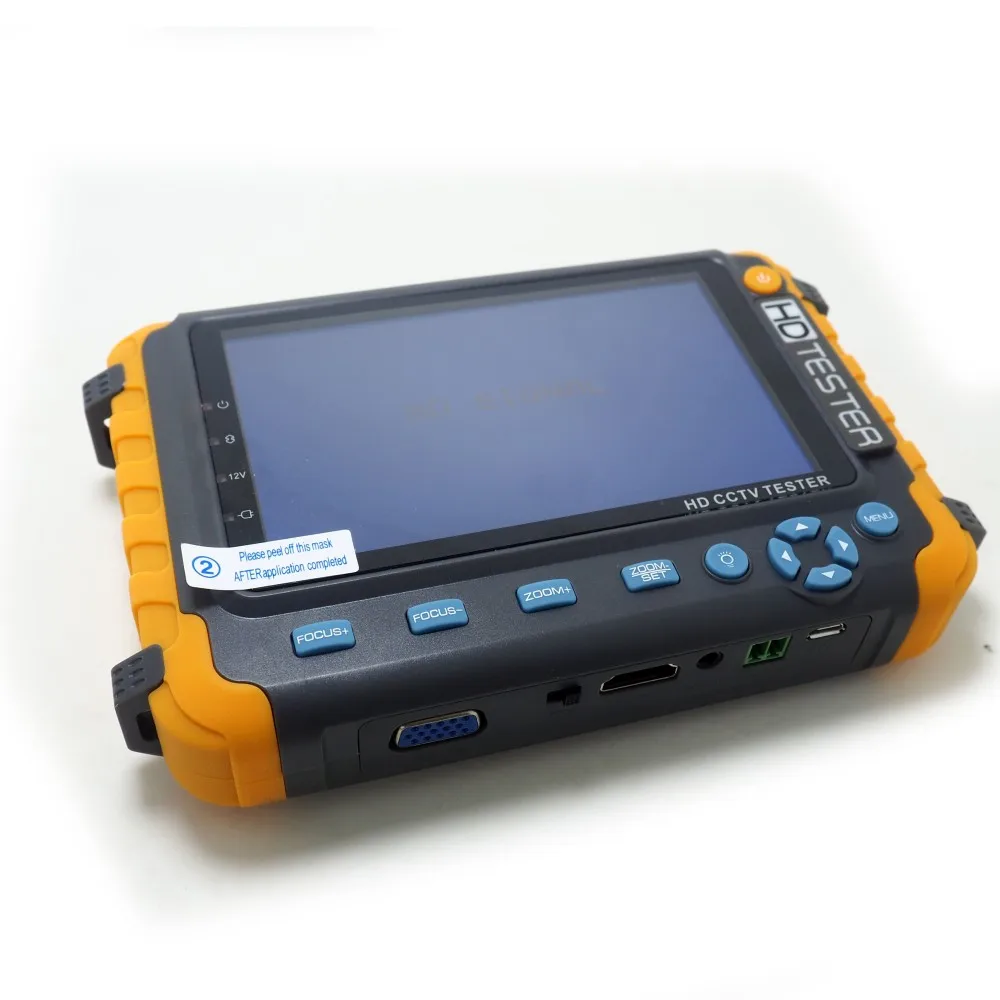 Upgraded IV8W IV8C 5 Inch CCTV Tester Monitor 8MP TVI AHD CVI CVBS Security Camera Tester Support PTZ Audio VGA HDMI Input