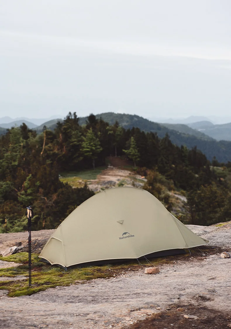 Naturehike Cloud Up 2 People Tent Ultralight 20D Camping Tent Waterproof Outdoor Hiking Travel Backpacking Cycling Fishing Tents