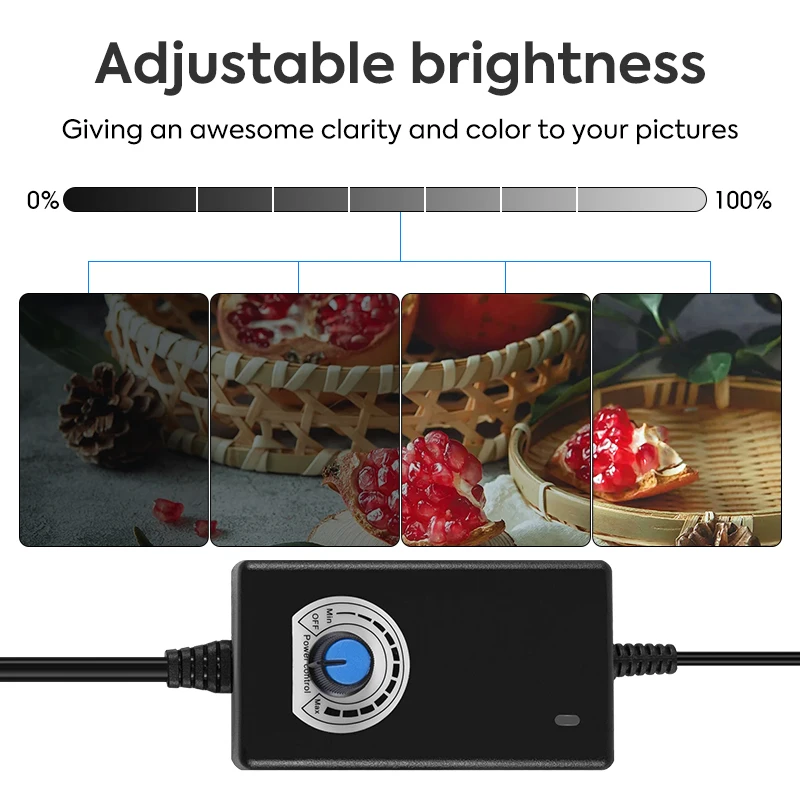 40/60cm Professional Light Box Photo Tent Tabletop Shooting Studio Box for Fotografico Lighting Box with 4 Colors Backdrops