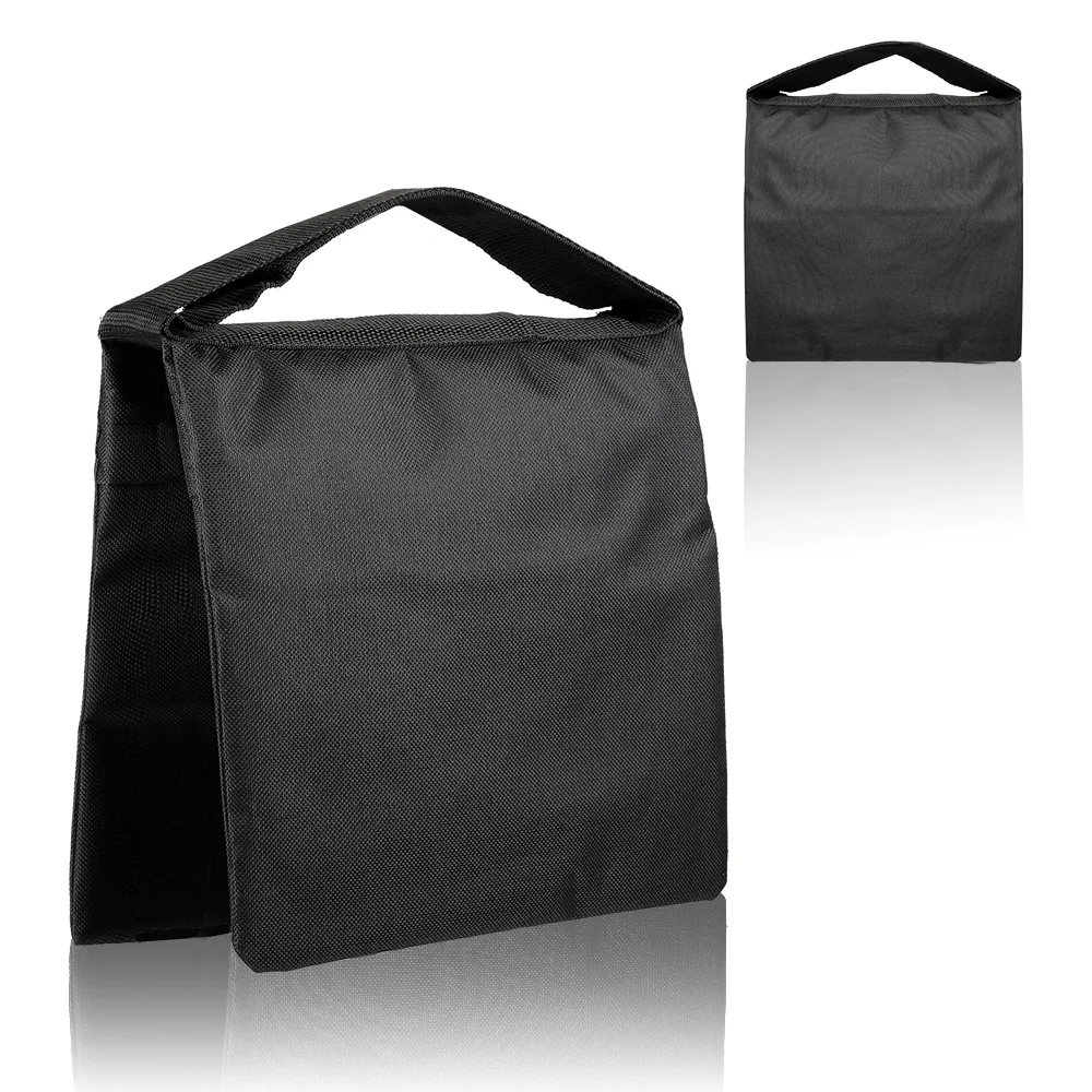 Photography Black Sandbags Use For Background Backdrop Stand,Photo Studio Boom Arm Cantilever Light Tripod,Heavy Duty Sand Bag