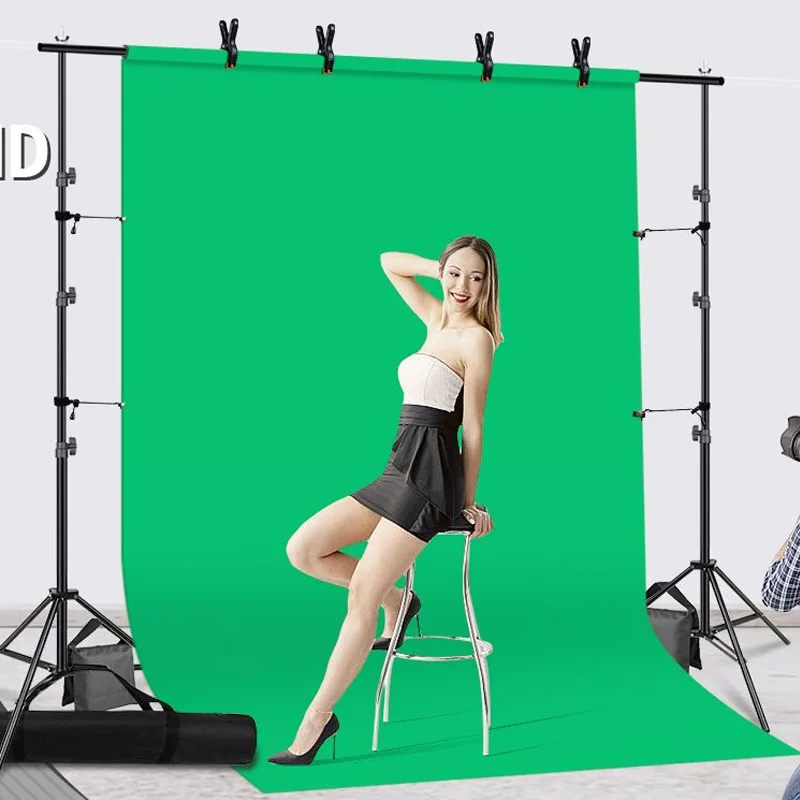 Professional Background Stand 2/2.6x3m Aluminum Alloy Studio Photo Frame Backdrop Stands Support System Photography Accessories