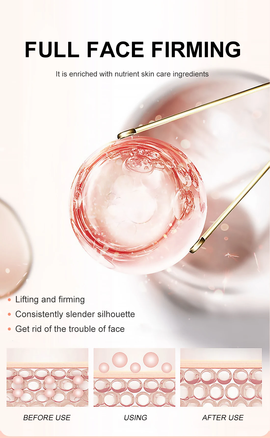 Face-lift Cream Anti-Aging Slimming Face Lifting Firming Massage Cream Anti-Wrinkle Moisturizing Beauty Skin Care Facial Cream