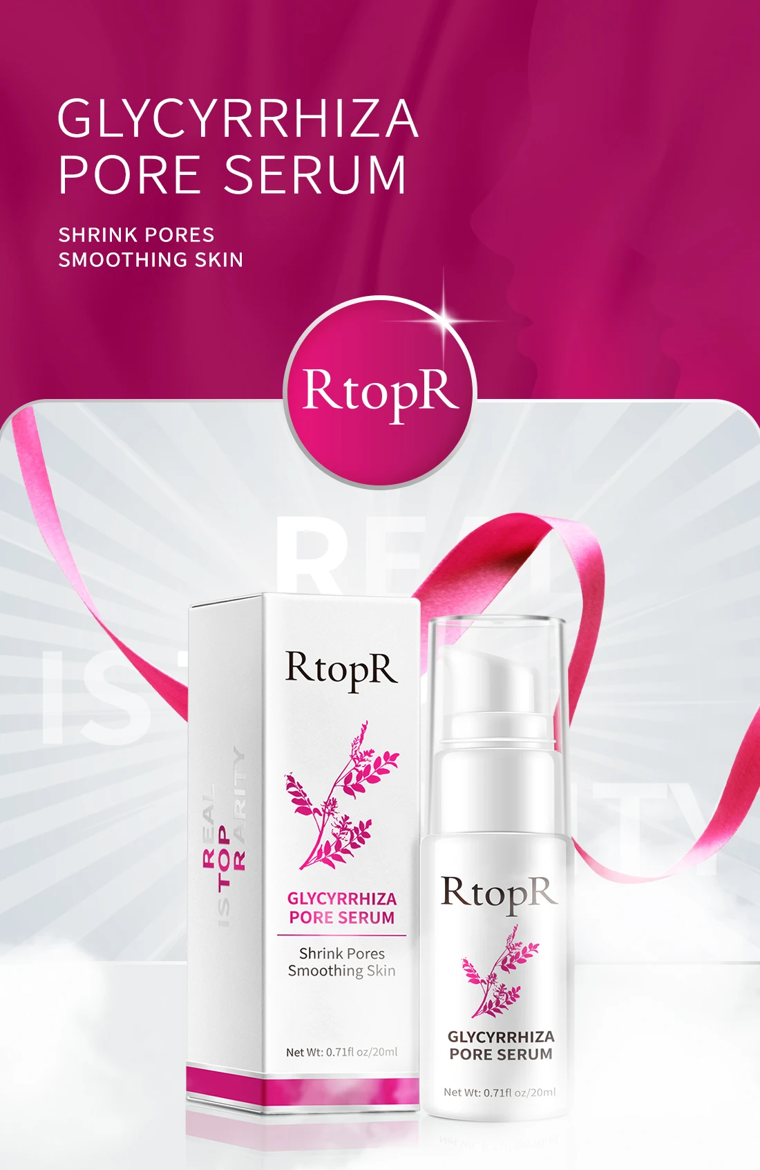 Pore Shrinking Essence Face Repair Essential Oil Repairing Shrinking Pores Whitening Moisturizing Remove Blackheads Face Care