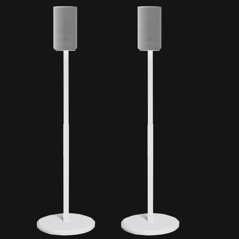 1 Pair=2PC White SF10L 82.5cm-114cm Q930 9500 990C Q990F Q30B Q90B Round Base Adjust Surround Sound Speaker Display Floor Stand