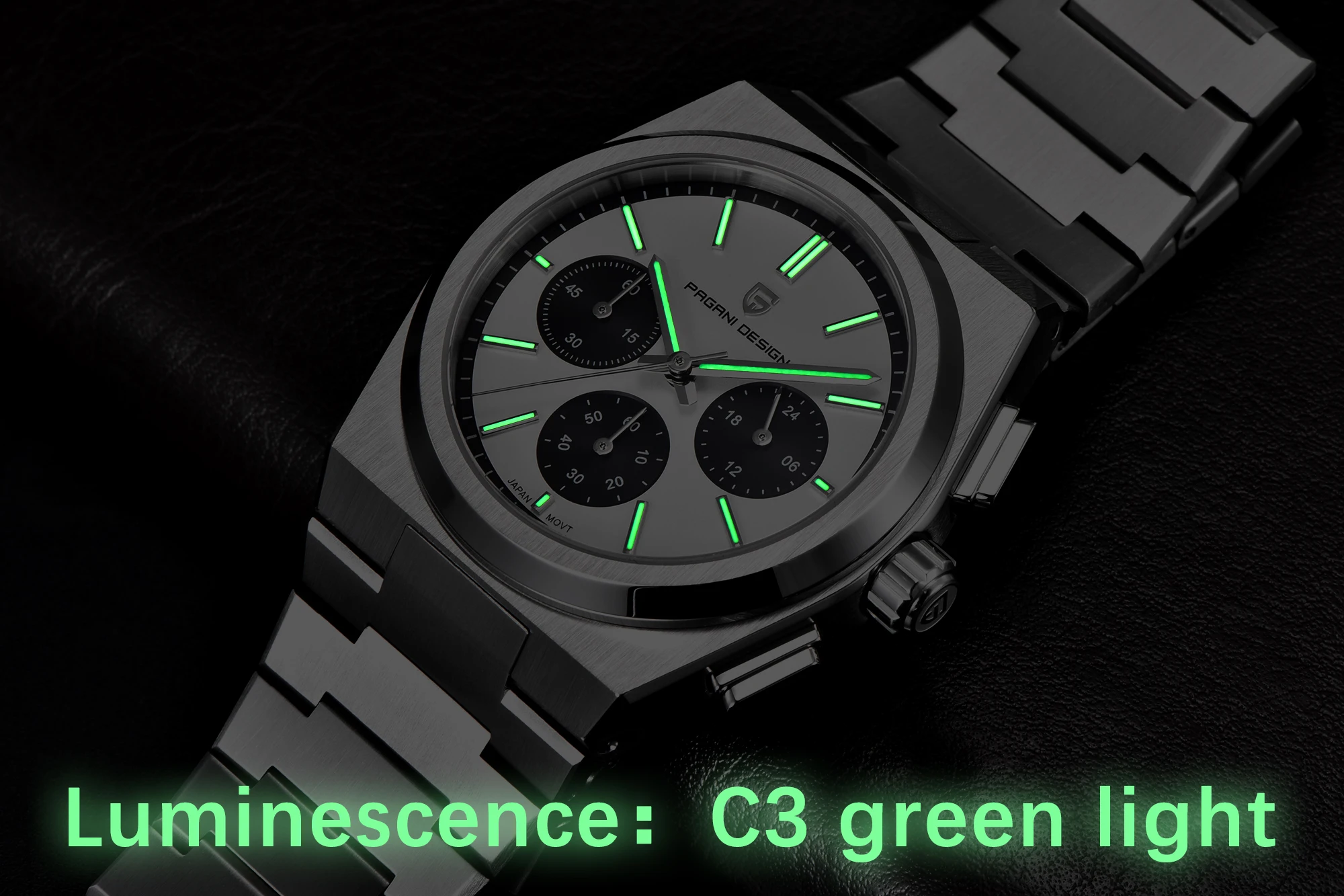 PAGANI DESIGN Men Quartz Watches Sports Waterproof WristWatch for Men Sapphire Glass Automatic Watch Relogio Masculino PD1761