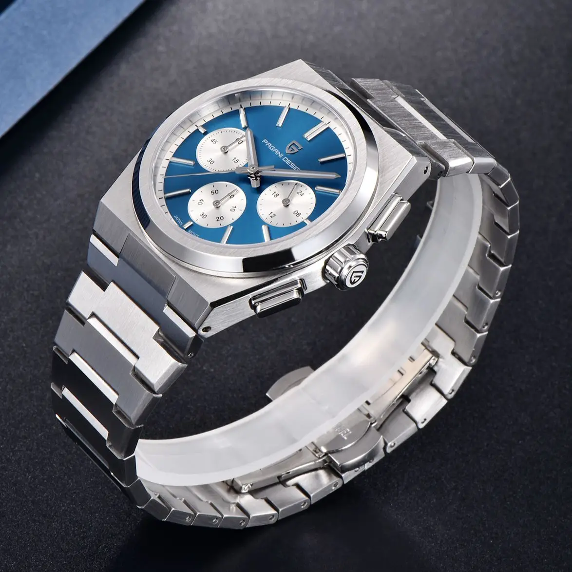 PAGANI DESIGN Men Quartz Watches Sports Waterproof WristWatch for Men Sapphire Glass Automatic Watch Relogio Masculino PD1761