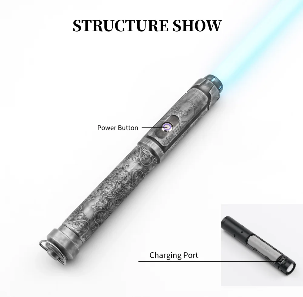 TXQSABER NeoPixel Lightsaber Pixel Blade Colors Change Proffie 2.2 Board 32GB SD Card Force FX FOC Blaster Toys Jedi Sword