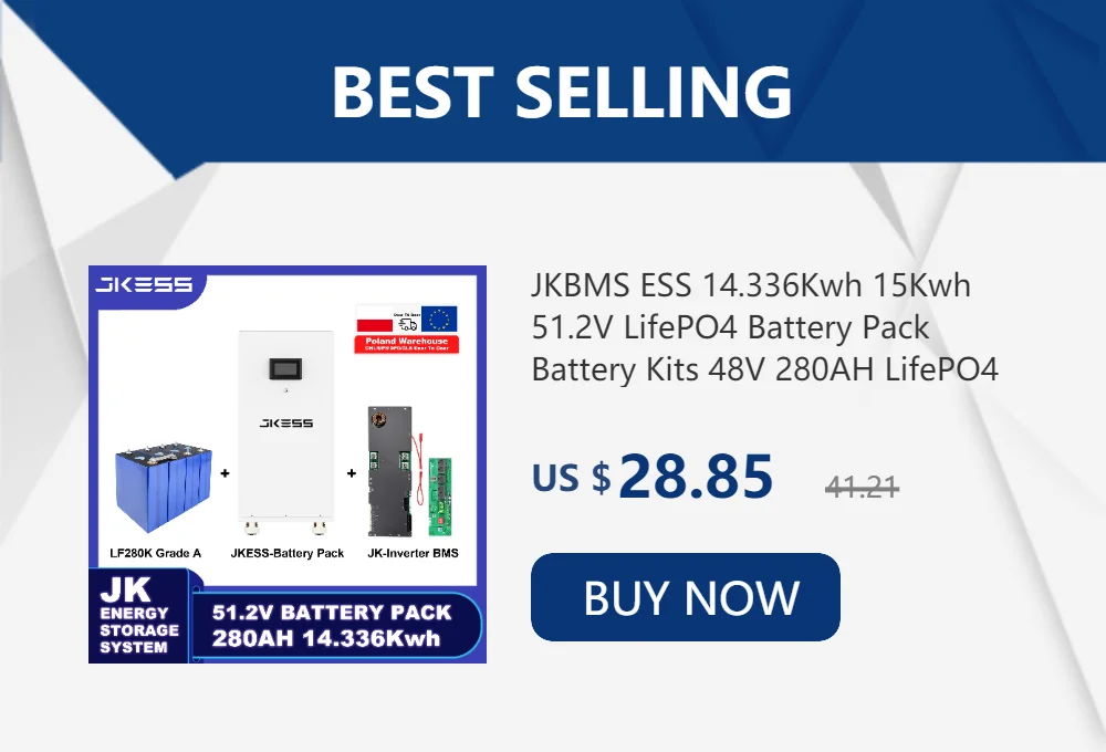 JKBMS 12S 13S 14S 15S 16S 17S 20S 21S 24S Smart BMS 150A 200A with Active Balance Board Li-Ion Lifepo4 100ah lto battery jikong