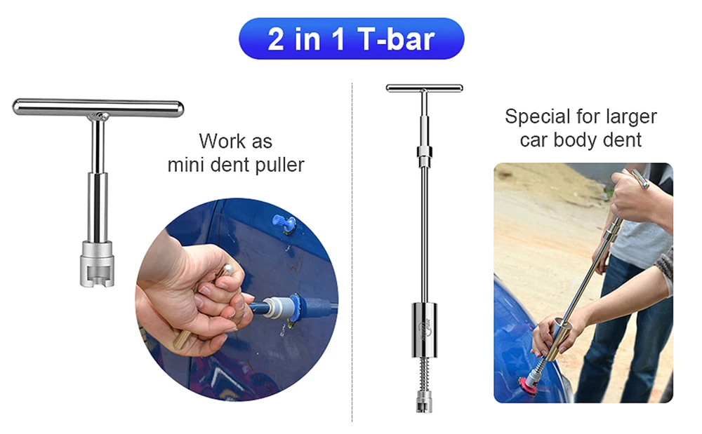 Car dent repair tool Paintless dent repair Suction cup hand tools take out car bowling car dent removal Reverse hammer