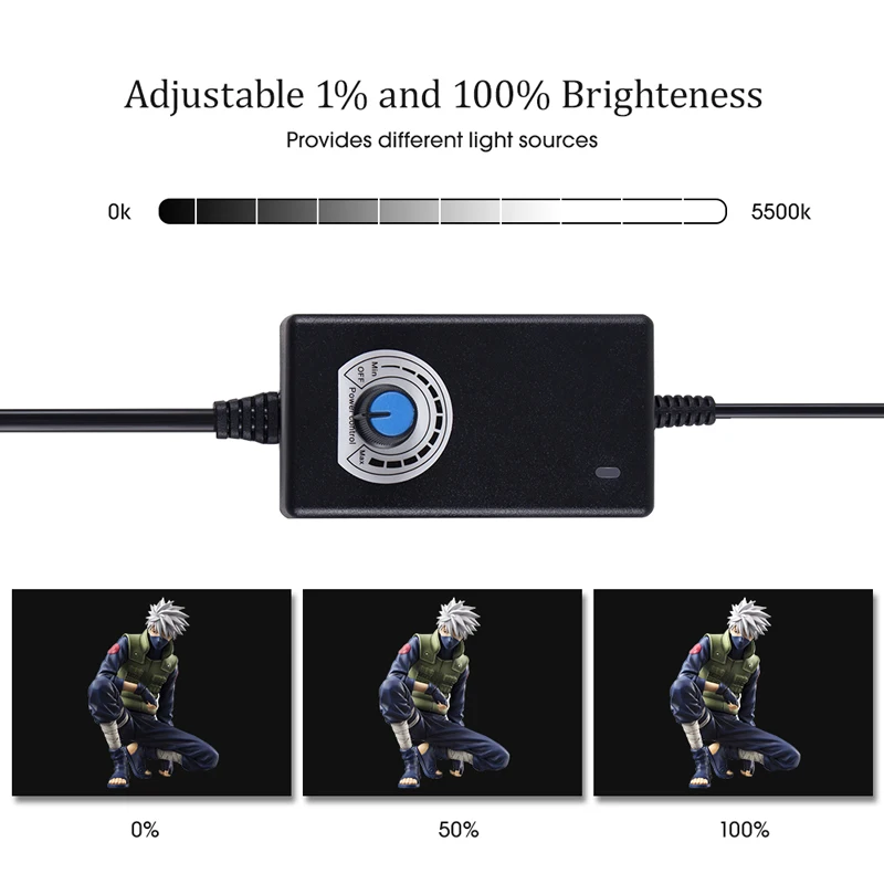 Home Photo Studio Box 40cm/60cm Led Lightroom Dimming Folding Softbox Light Tent With 4 Colors Backdrops For Product Photography