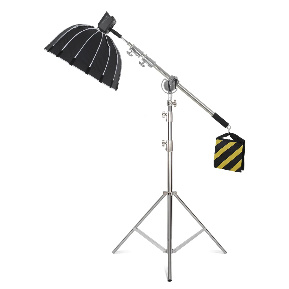 GSYXERGILES 290cm Aluminum Alloy Light Stand Portable Ring Light Stand Mobile Phone Photo Stands for photographic apparatus