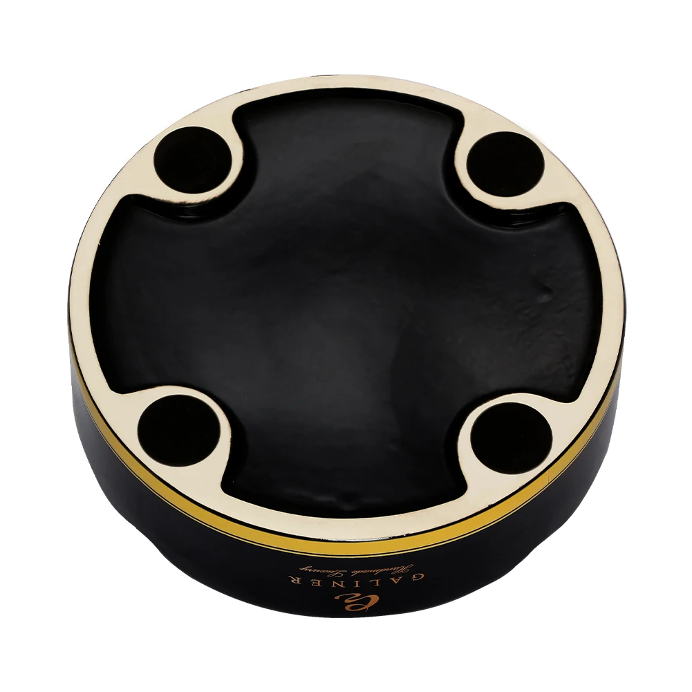 Large Ceramic Cigar Ashtray Home Round Living Room Creative Cigar Holder Stand Cenicero For Cigar Tobacco Cigarette Ashtrays