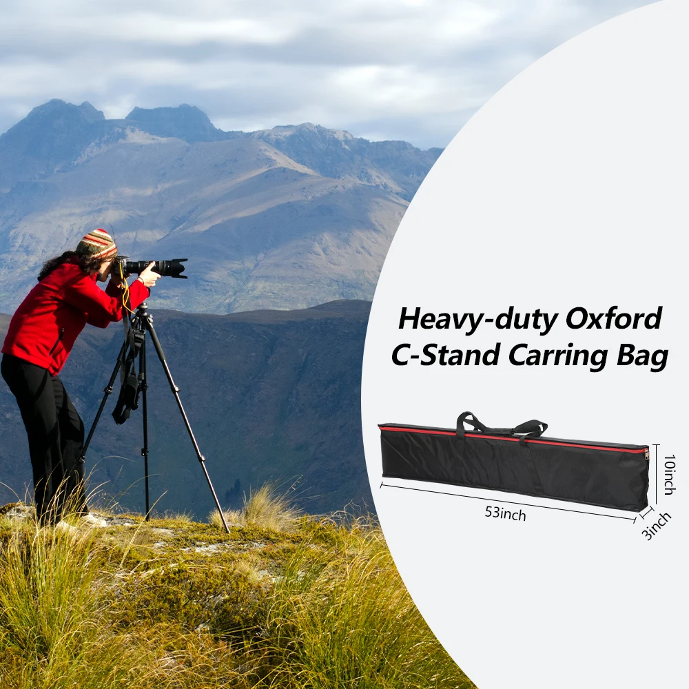 Photographic Equipment Professional Stainless Steel 2.8-3.3m Heavy Duty Light Stand Studio Softbox Heavy Duty Tripod Carrybag