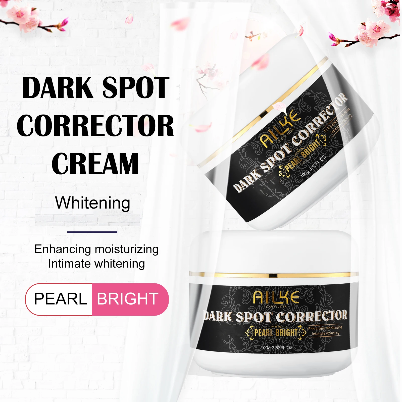 AILKE Collagen Whitening Set, Lightening, Moisturizing, Hydrating, Anti Dark Spots, Hyperpigmentation, For All Skin Types