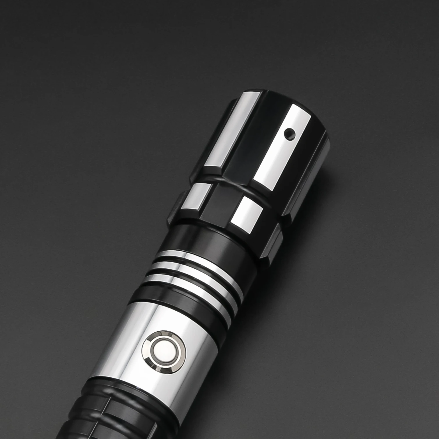 TXQSABER New Dark D Smooth Swing Lightsaber Eco Pixel Metal Hilt for Heavy Dueling Tip Drags Jedi Cosplay Sword Kids Toys