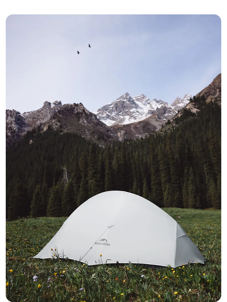 Naturehike Cloud Up 1 Upgraded Tent Ultralight Camping Tent Waterproof Outdoor Hiking Travel Tent Backpacking Cycling Tent