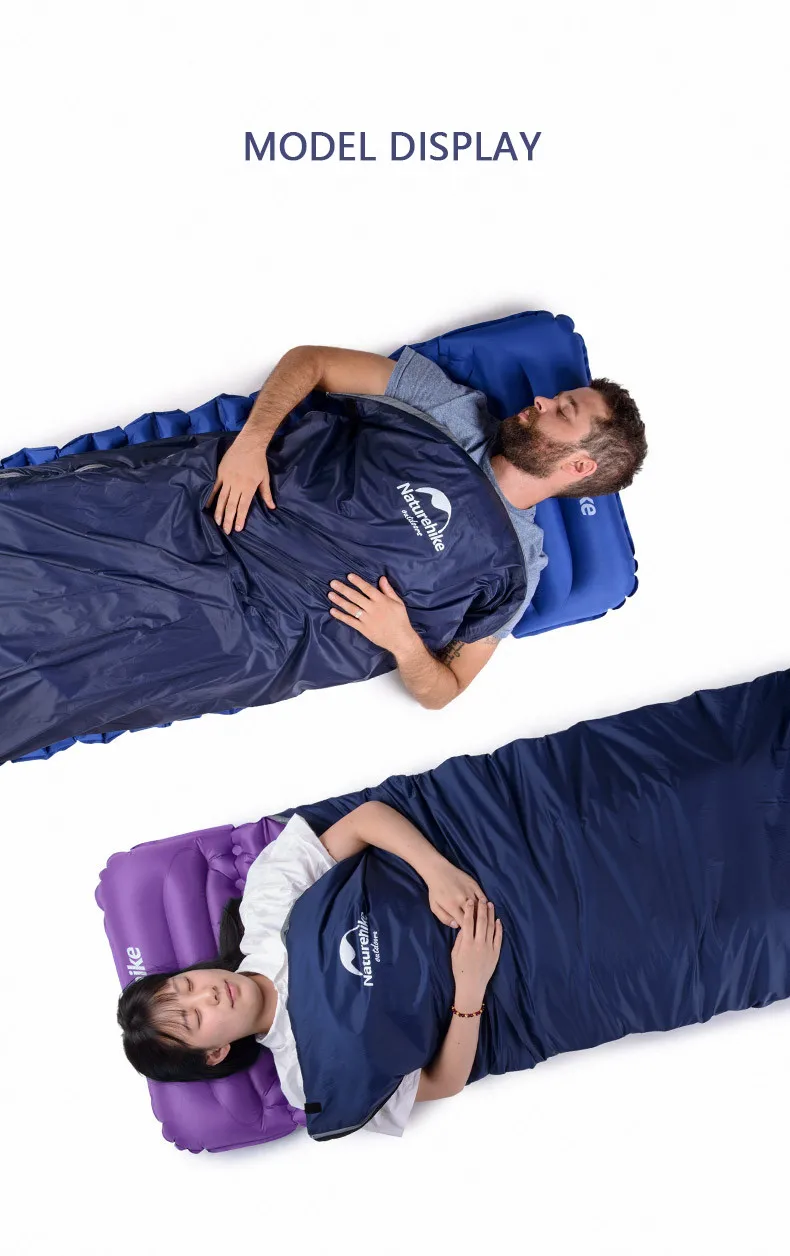 Naturehike Sleeping Bag Ultralight LW180 Waterproof Sleeping Bag Nature Hike Summer Hiking Camping Sleeping Bag
