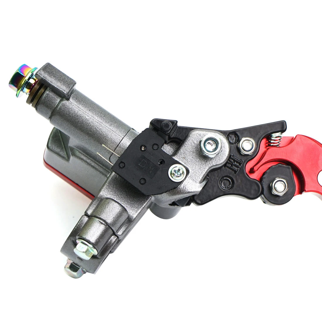 Motorcycle Master Cylinder Lever Hydraulic Clutch Oil Hose Line Pipe Rear Foot Brake Pull Rod Atv Dirt Pit Bike Braided Tubing