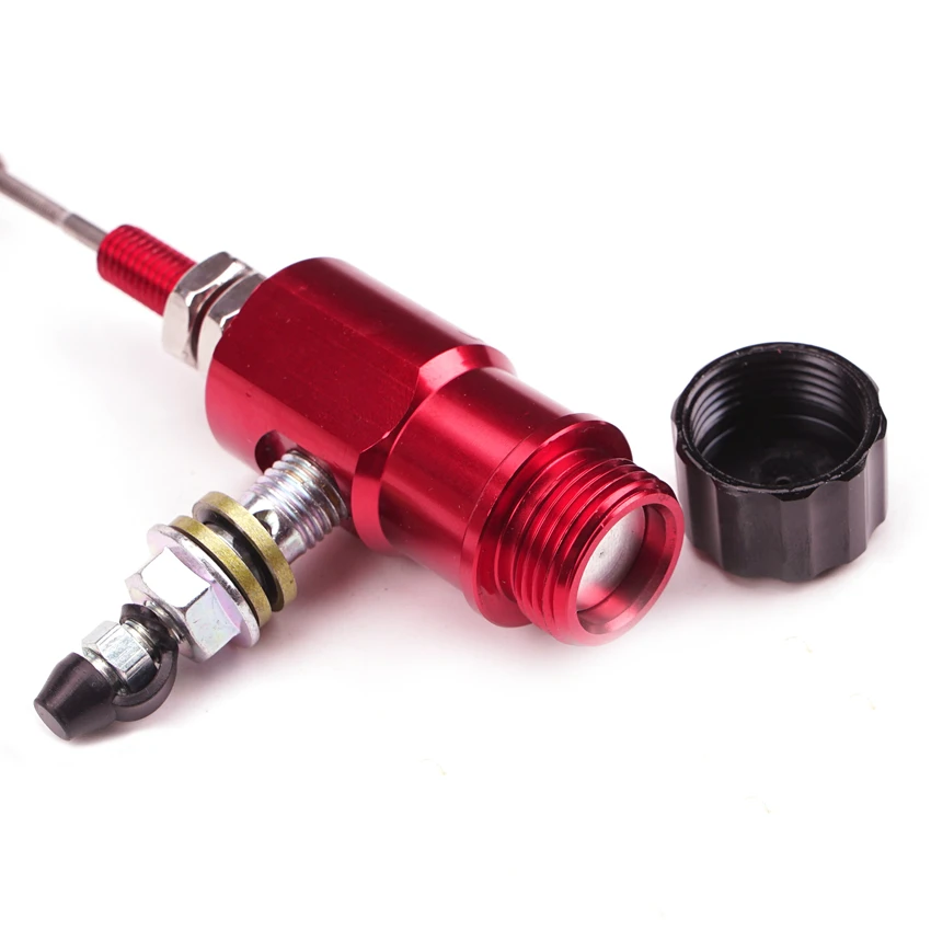 Motorcycle Master Cylinder Lever Hydraulic Clutch Oil Hose Line Pipe Rear Foot Brake Pull Rod Atv Dirt Pit Bike Braided Tubing