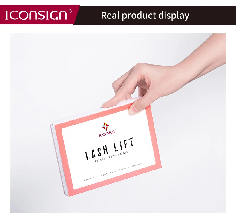 Dropshipping ICONSIGN Lash Lift Kit Lifiting Eyelash Enhancer Calia Set Lashes Perm Eyes Makeup Tools Can Do Your Logo