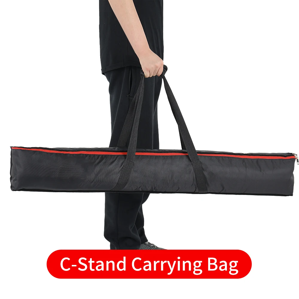 C-Stand Photography Stand Stainless Steel with Hold Arm and Grip Head Upgraded Max Height 260cm with One Adjustable Magical Leg