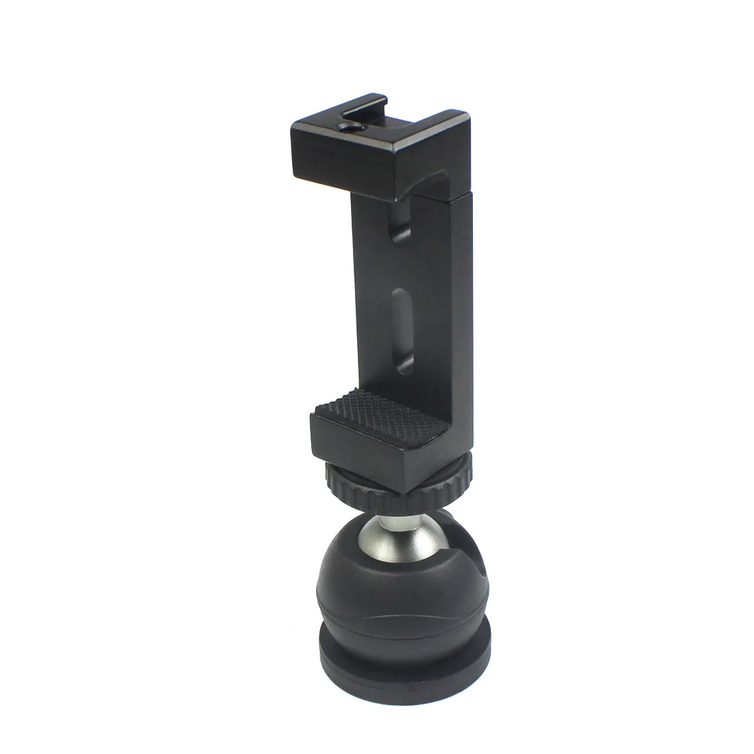 Magnet Car Suction Cup Base Dia 66mm/43mm with 1/4" Screw Mount 360 Swivel Ball Head Smartphone Clipper for Gopro Action Camera