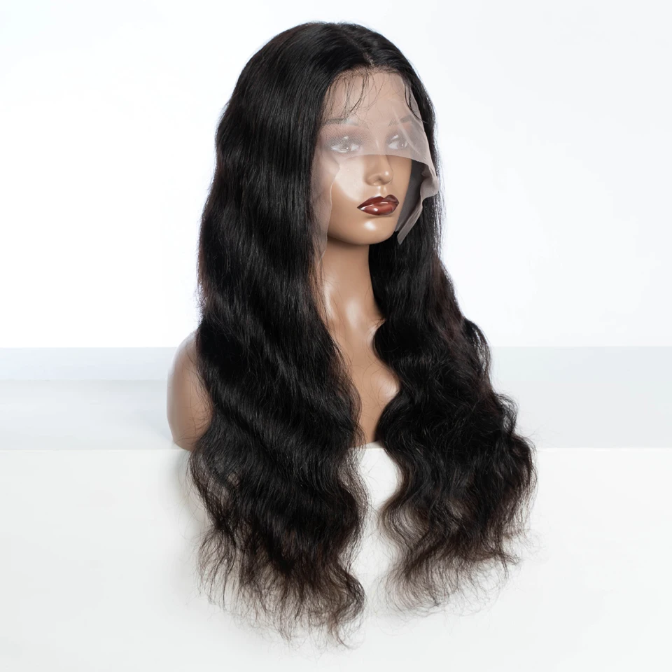 13X4 Lace Frontal Human Hair Wigs For Women 28 Inch Brazilian Body Wave Lace Front Wig Pre-plucked Hairline with Baby Hair Wigs