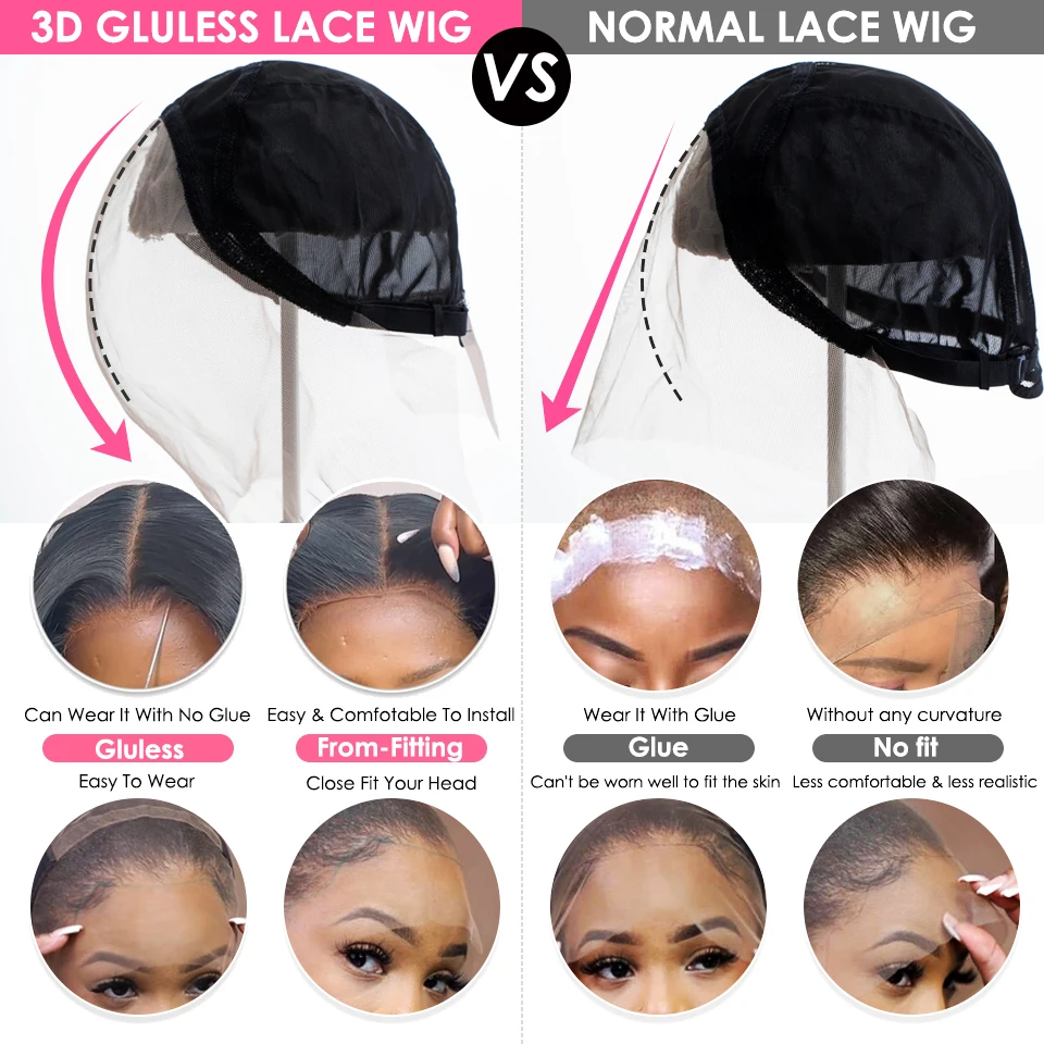 13X4 Lace Frontal Human Hair Wigs For Women 28 Inch Brazilian Body Wave Lace Front Wig Pre-plucked Hairline with Baby Hair Wigs